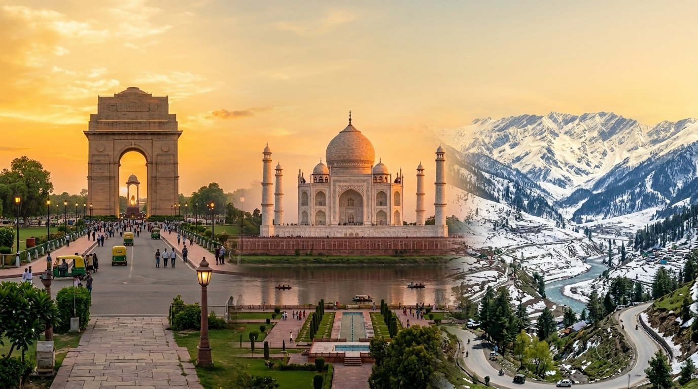 Delhi Agra Shimla Manali Tour