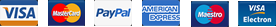 Payment methods accepted